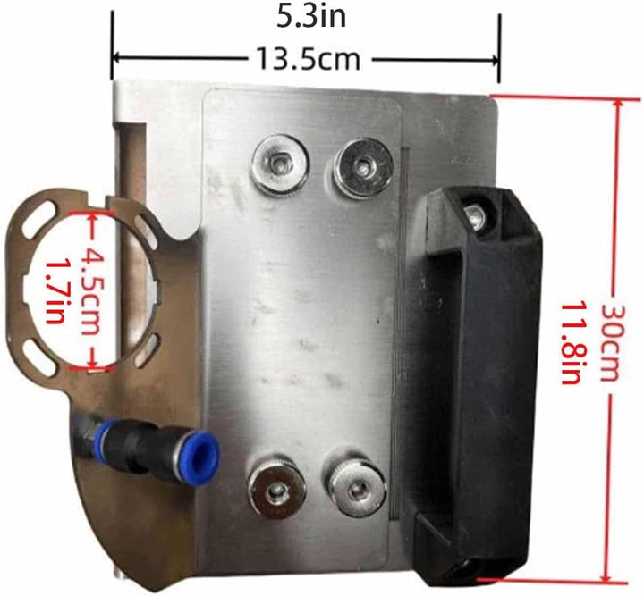 Nuevo Soporte para amoladora angular para corte de biselado de 45°, compatible con amoladoras angulares