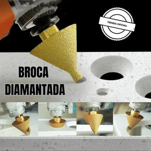 NUEVA BROCA DIAMANTADA CONICA 2025